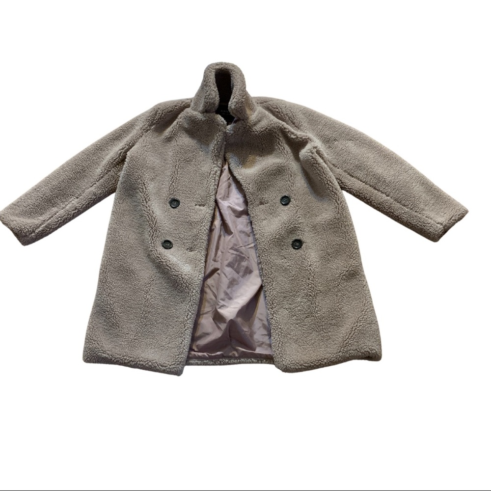 Haily’s Women’s Teddy Sherpa Coat Lined Rose Size XXL